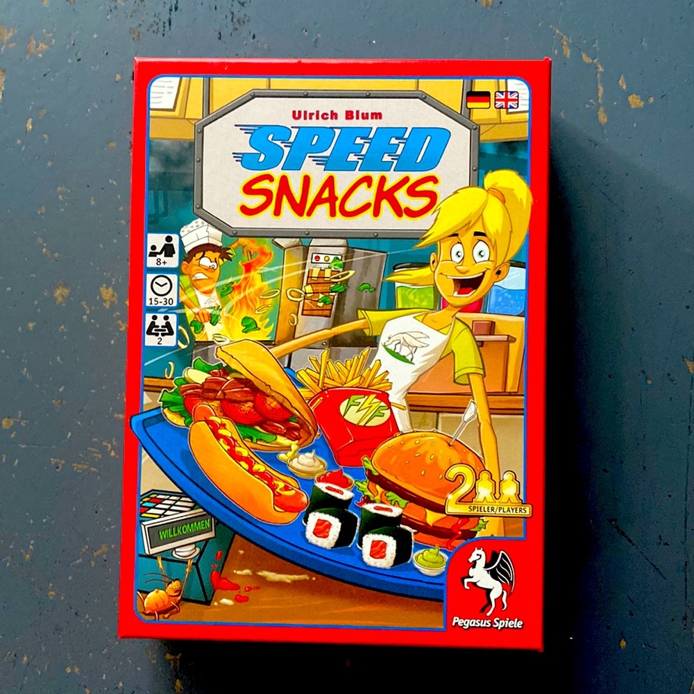 Speed snacks Card Game